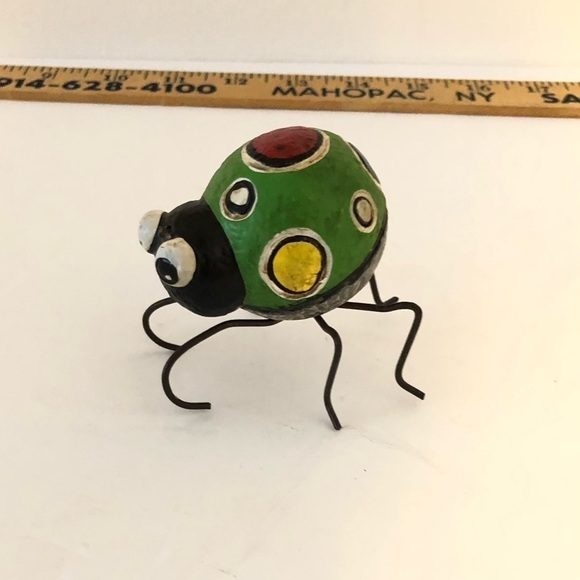 Vintage Art Piece Lady Bug - Picture 4 of 4
